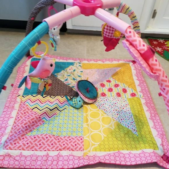 infantino play mat pink